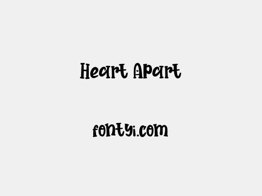 Heart Apart
