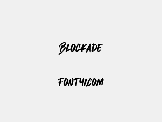 Blockade