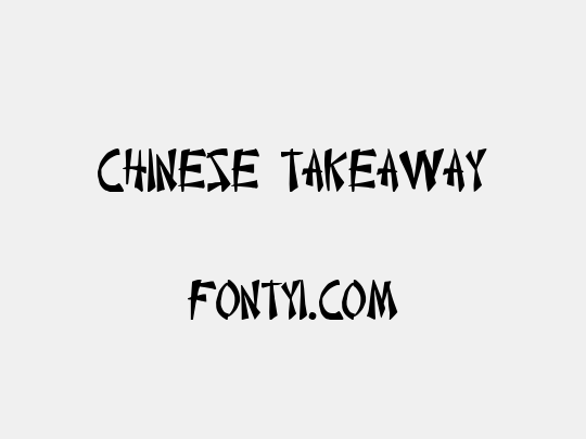 Chinese Takeaway