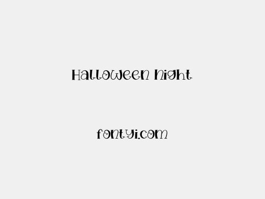 Halloween Night