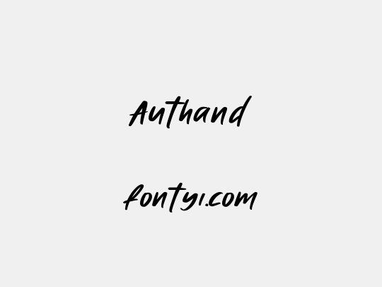 Authand