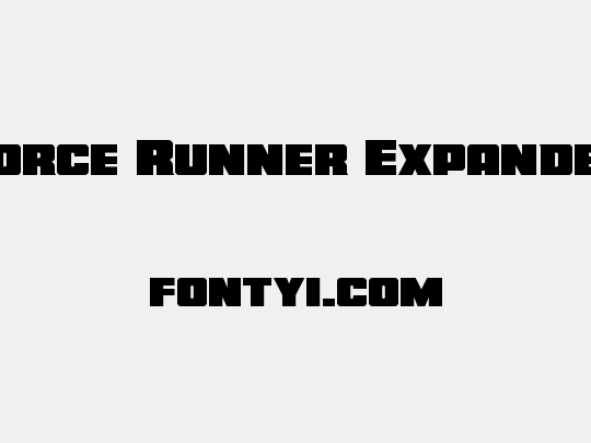 Force Runner Expanded