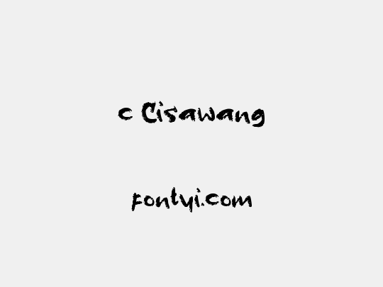 c Cisawang