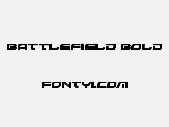 Battlefield Bold