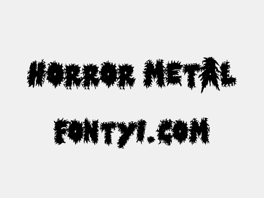 Horror Metal