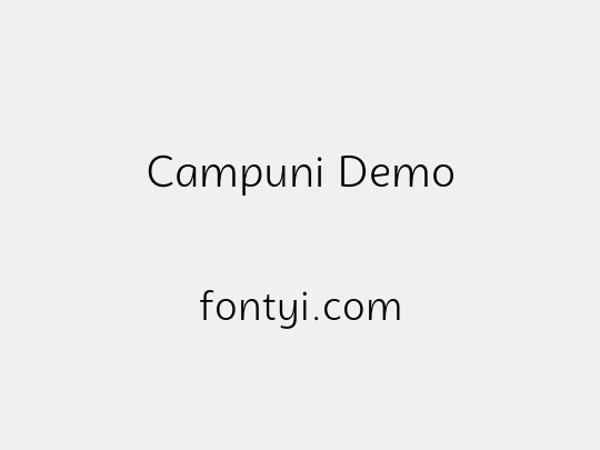 Campuni Demo