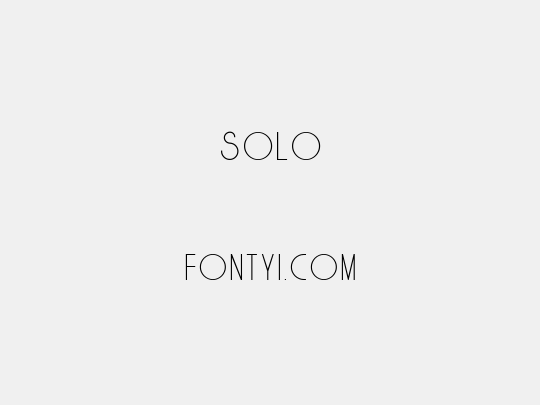 Solo