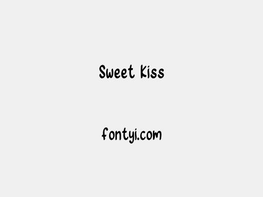 Sweet Kiss