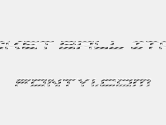 Pocket Ball Italic