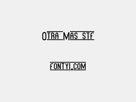 Otra Mas stf