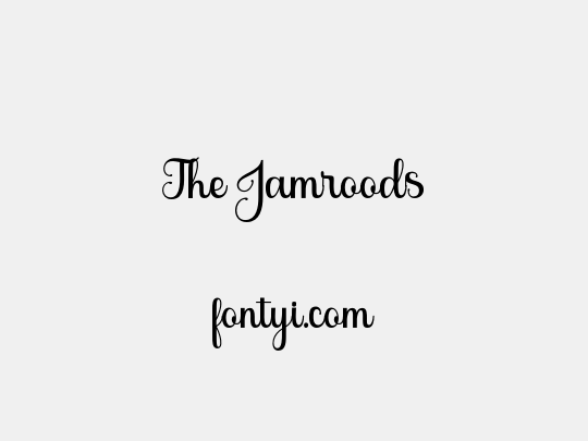 The Jamroods