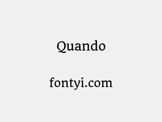 Quando