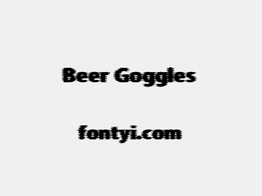 Beer Goggles