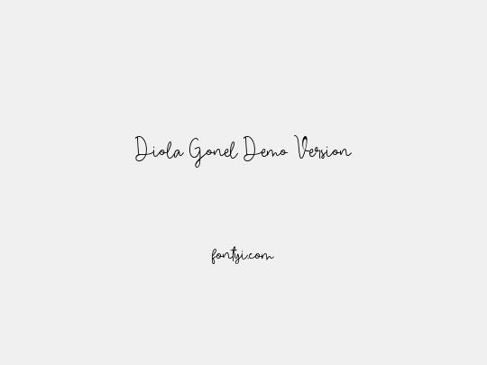 Diola Gonel Demo Version