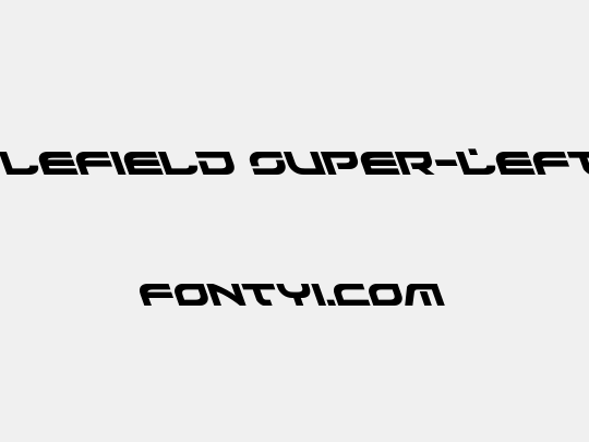 Battlefield Super-Leftalic