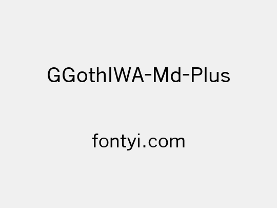 GGothIWA-Md-Plus