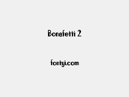Bonafetti 2