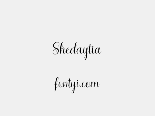 Shedaytia