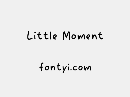 Little Moment