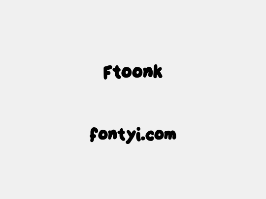 Ftoonk
