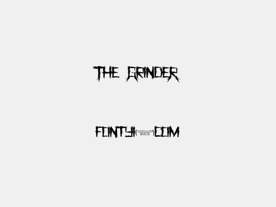 The GrindeR