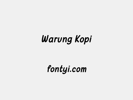 Warung Kopi