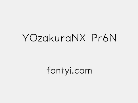 YOzakuraNX Pr6N