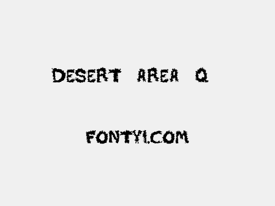 DESERT AREA-Q 