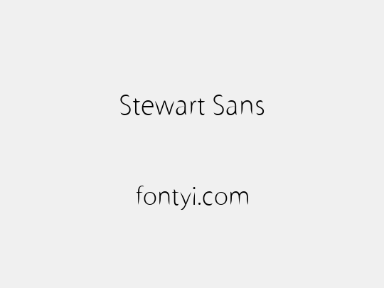 Stewart Sans