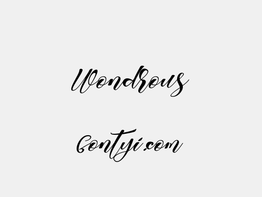 Wondrous