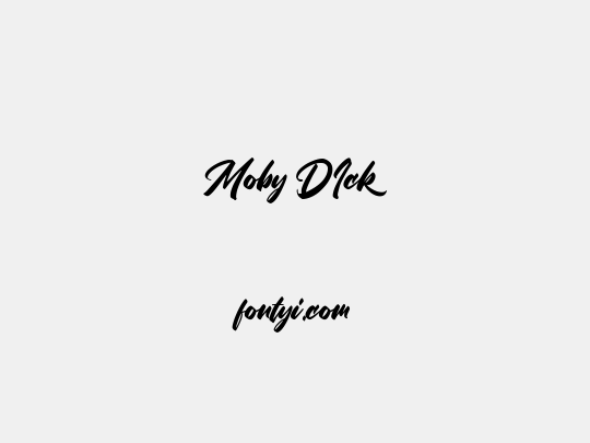 Moby DIck