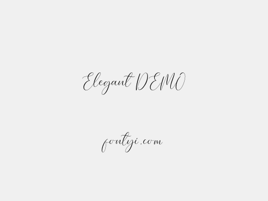 Elegant DEMO