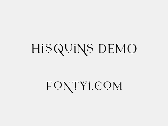 Hisquins DEMO