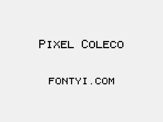 Pixel Coleco