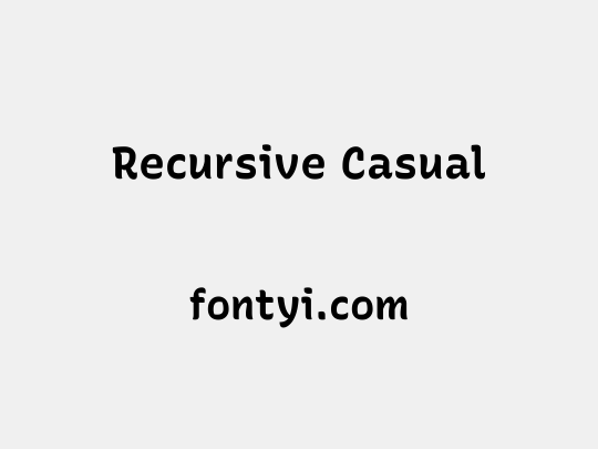 Recursive Casual