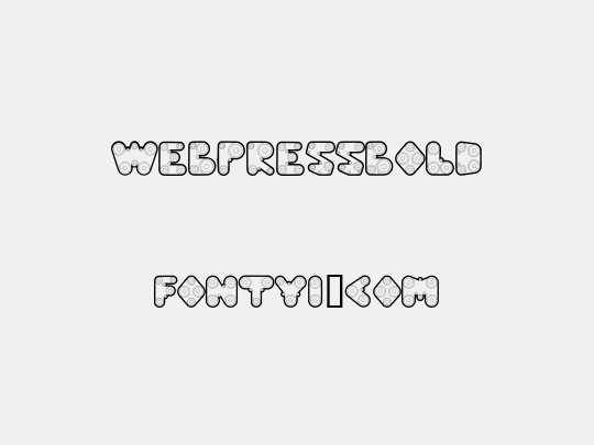 WebPressBold