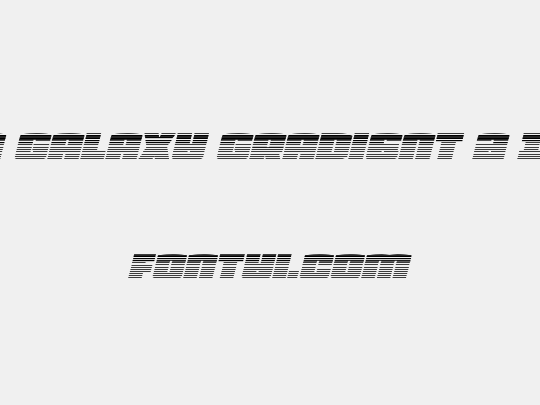 Team Galaxy Gradient 2 Italic
