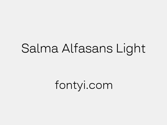 Salma Alfasans Light