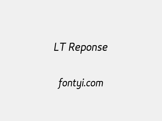 LT Reponse