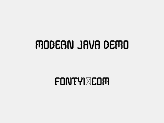 Modern Java Demo