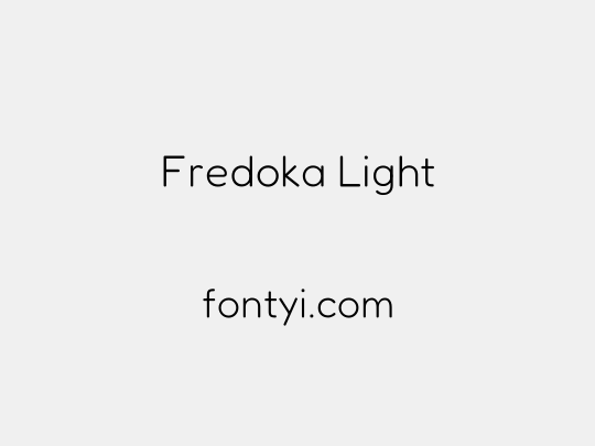 Fredoka Light