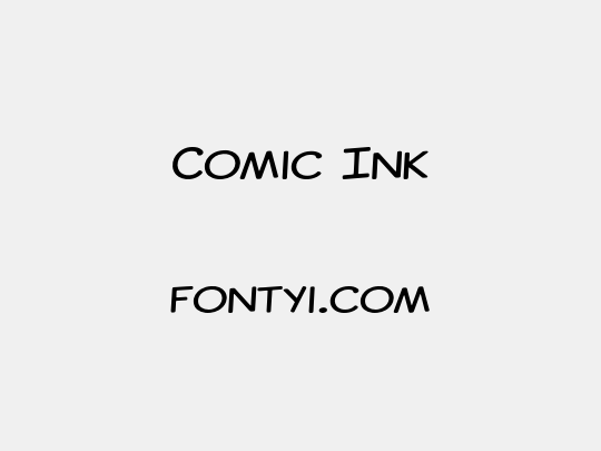 Comic Ink