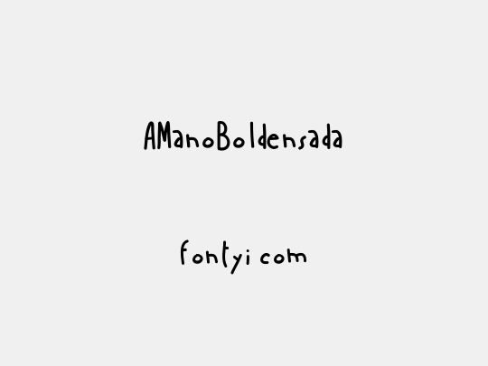 AManoBoldensada