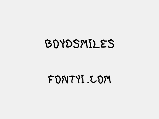 BoydSmiles