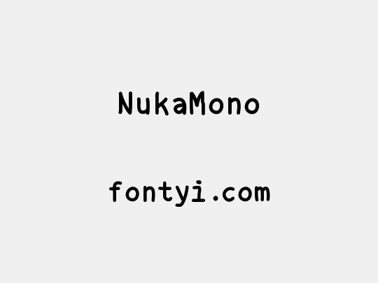 NukaMono
