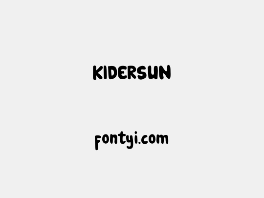 KIDERSUN