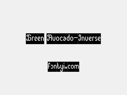 Green Avocado-Inverse