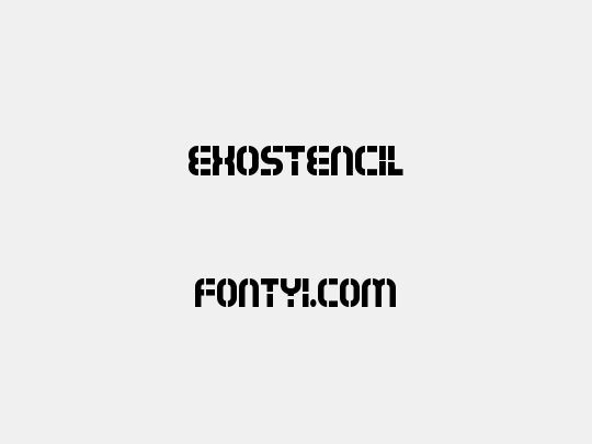 Exostencil