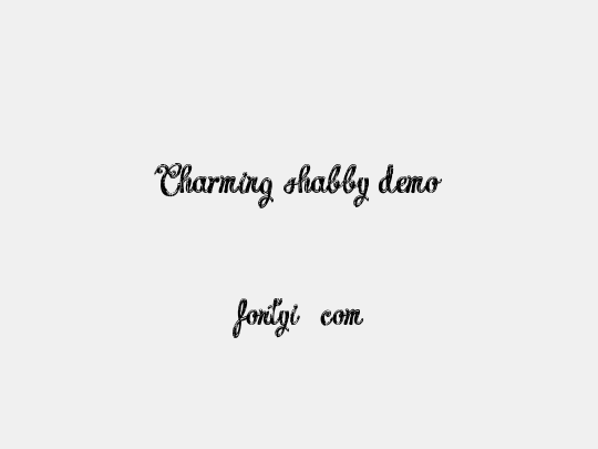 Charming shabby demo