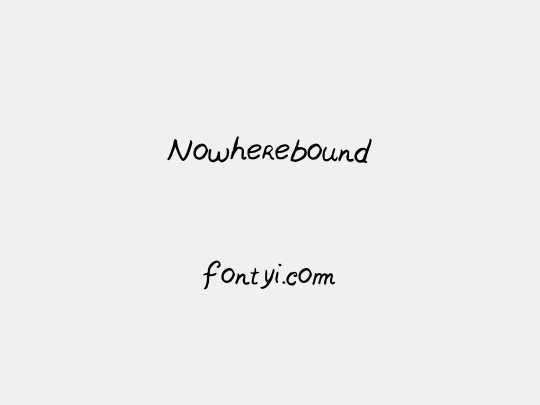 Nowherebound